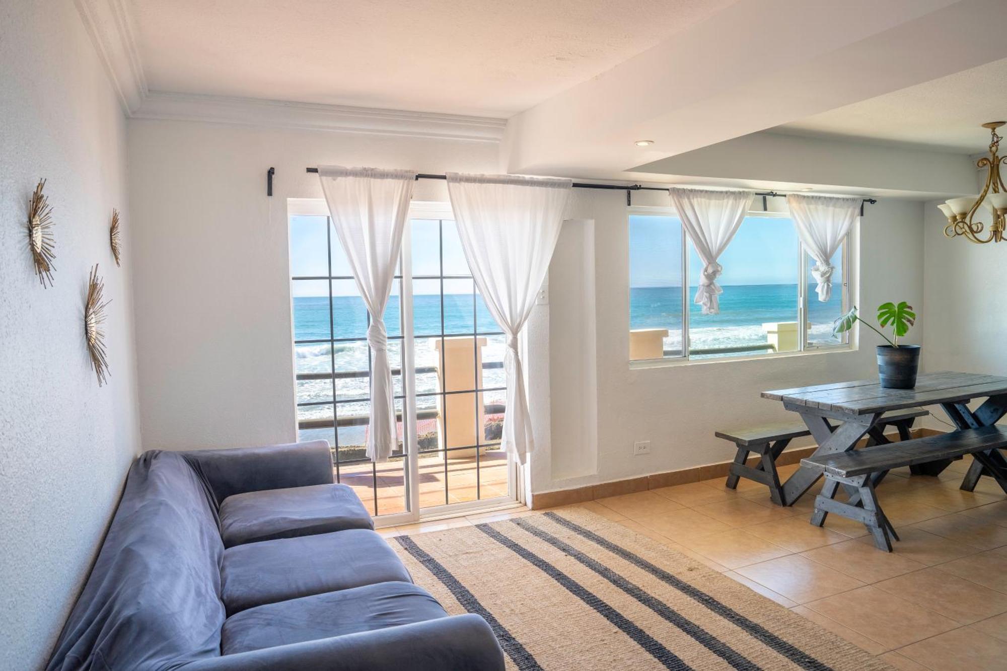 Beachfront Two Bedroom With 3 Beds Тіхуана Екстер'єр фото